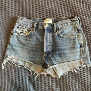 Agolde Parker short, size 27, color is Lowkey